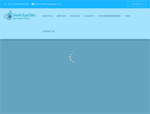 Tablet Screenshot of drishtieyeclinic.com